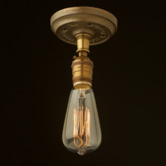 Brass Batten Holder Edison E26