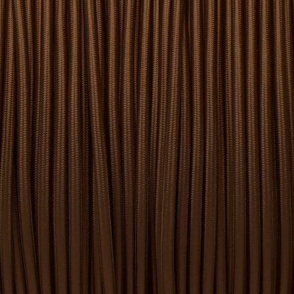Pulley Cord Cloth Covered Flex 120V Brown