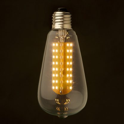 3 Watt Dimmable LED E26 Clear Edison bulb