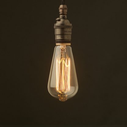 Edison Style Light Bulb E26 Bronze Pendant Vintage teardrop