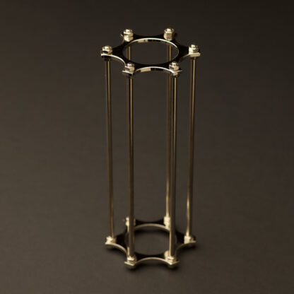 Medium Bulb Brass Cage nickel