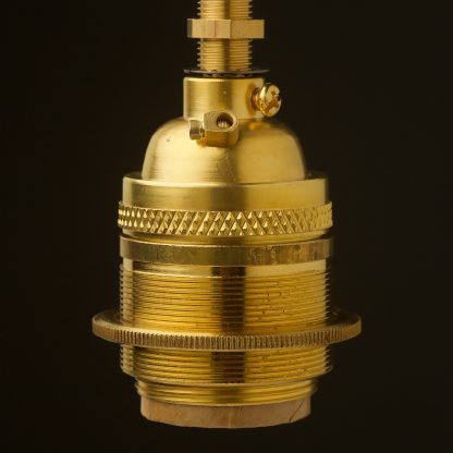New Brass E26 Standard Socket shade ring