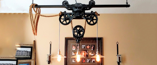 hay trolley lamp