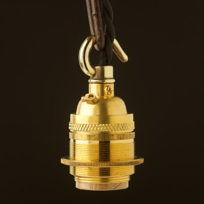 New Brass E26 Chain Hook Pendant Socket Shade ringrass E26 Chain Hook Pendant Socket