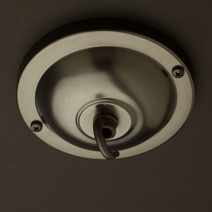 Bronze chain hook 4 Inch J-Box canopy