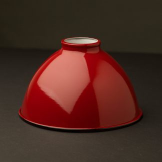 Red dome 2.25 fitter type light shade 7 inch