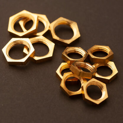 Brass hex nuts