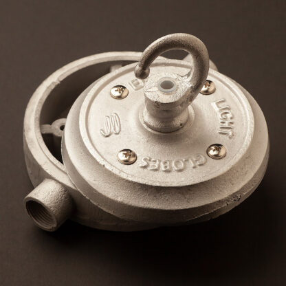 2 Way 20mm Conduit plumbing pipe mount Junction Box Aluminium
