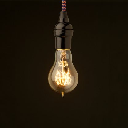 Edison style light bulb Vintage Bakelite fitting GLS vintage standard