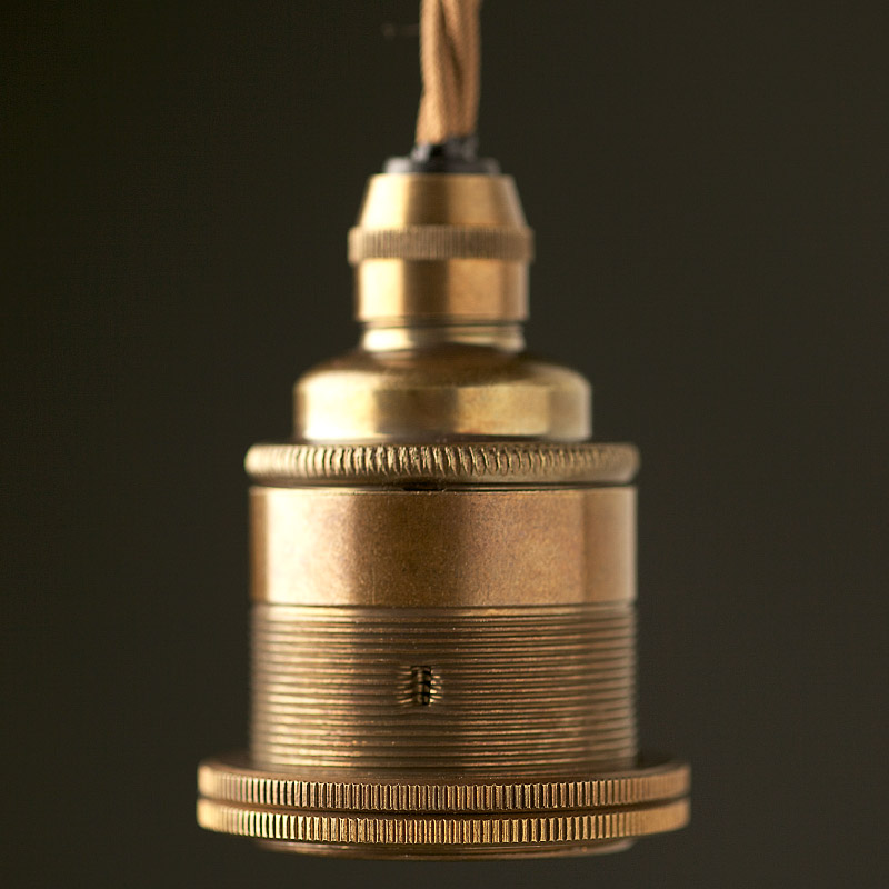 Edison Screw ES Screw Light Bulb Holder Pendant Socket Black Vintage E27 Lamp Holder