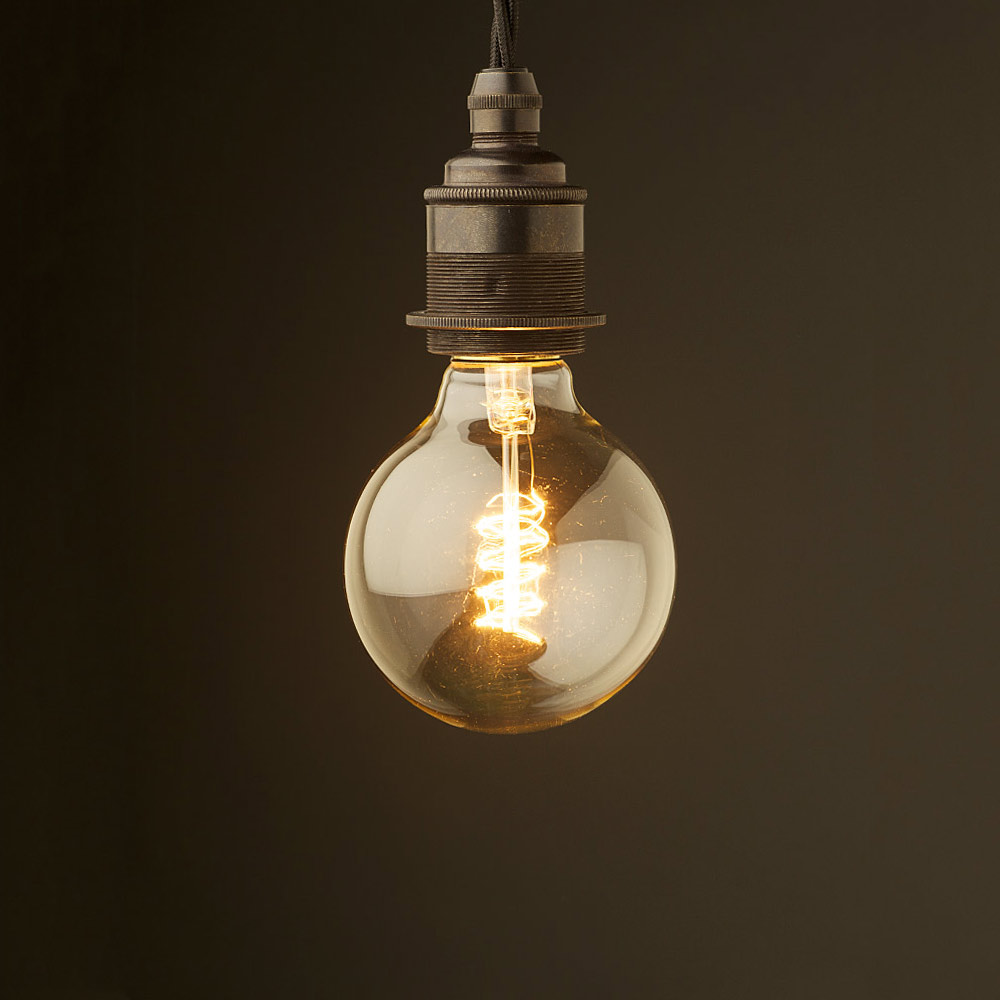 Bakelite Effect E27 Pendant Socket Period Vintage Light Bulb Holder ES Lamp 