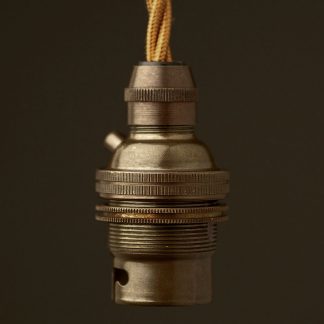 Bronze Pendant Lamp holder Bayonet B22 fitting