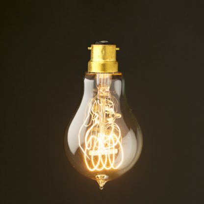 Vintage Edison standard round filament bulb