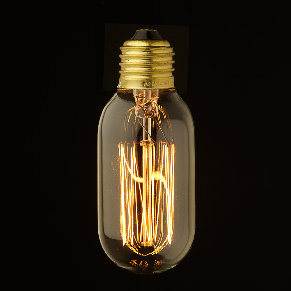 B22 Vintage Industrial Filament Light Bulb Lamps Squirrel Cage Edison Bulbs