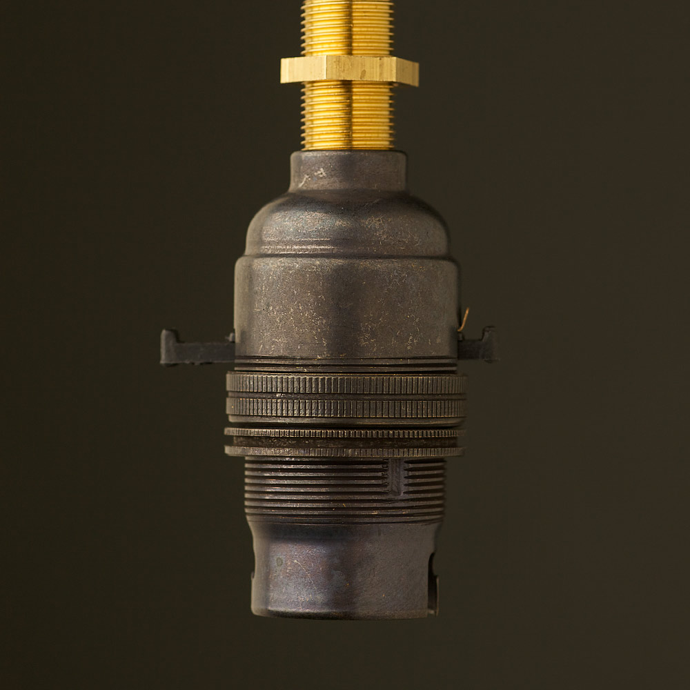 Lampholder For Standard Bayonet B22 Cordgrip Light Bulbs Lamp Holder Fitting 