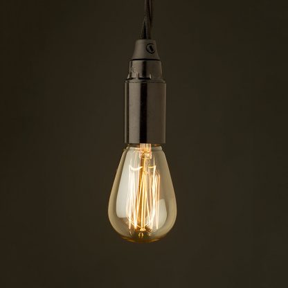 E14 light bulb Bakelite fitting Vintage small Edison