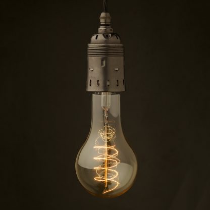 Edison style light bulb E40 Bronze pendant