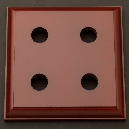 Traditional timber square quad switch block
