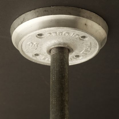 Edison Light Globes aluminium ceiling mount pipe