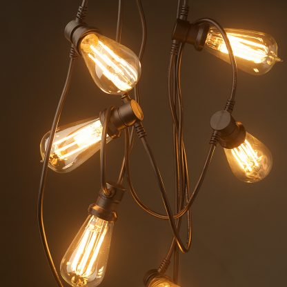 20 bulb E27 240V String light 6 Watt Edison LED