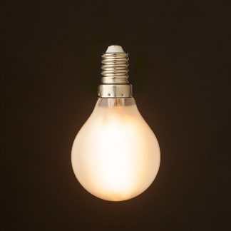 3 Watt Dimmable Filament LED E14 G45 pearl bulb