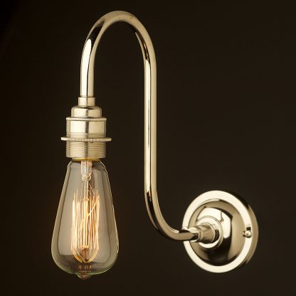 Nickel Doncaster Bend Wall Light
