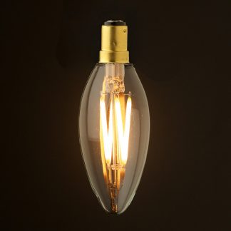 3 Watt Dimmable Filament LED SBC Candle Bulb