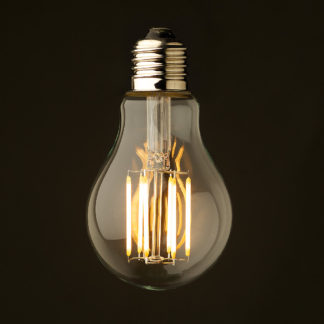 4 Watt Non Dimmable Lantern Filament LED E27 Clear GLS