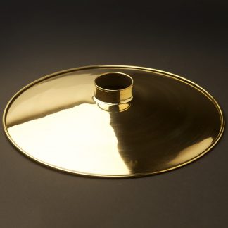 Solid brass 310mm flat light shade