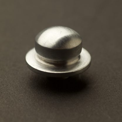 Traditional satin chrome dimmer knob