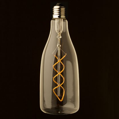 Edison Bottle shaped dimmable spiral filament LED off