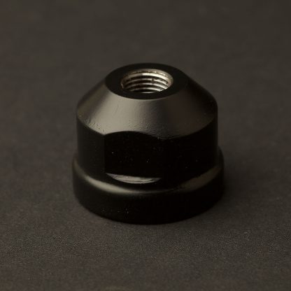 Plumbing Pipe To Light Fitting Coupler 10mm Powder coat black