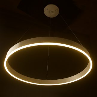 800mm LED circle pendant and ceiling plate