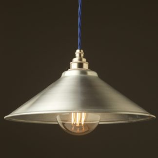Galvanised steel light shade 310mm Pendant