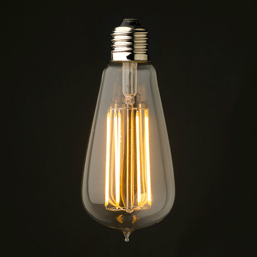 huh opstrøms flaske 5W LED Edison Lantern filament Low Voltage bulb