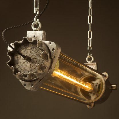 800 mm Vintage glass explosion proof cast aluminium light LED tube globe