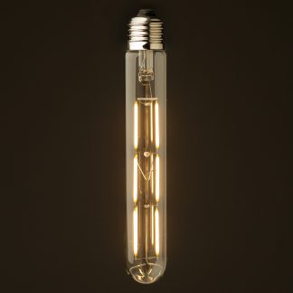 4 Watt Dimmable Filament LED E27 Clear Medium Tube