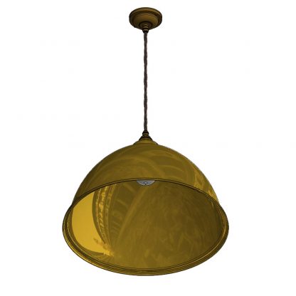 460mm Brass Dome Light Shade Pendant