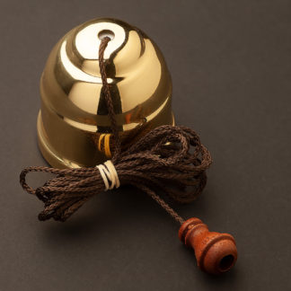 Polished brass pull switch