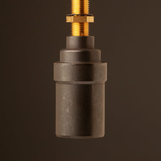 Smooth Bronze lamp holder Edison E14