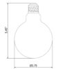 3 Watt Dimmable LED E26 Clear G95