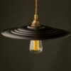 RAF Barracks Shade Brass E26 Pendant antique brass socket ST64