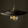 RAF Barracks Shade Brass E26 Pendant bronze socket G95