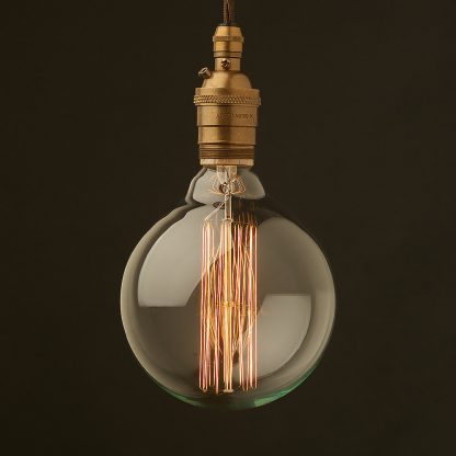 Edison Style Light Bulb E26 Antique Brass Pendant Vintage G125