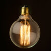 Vintage Edison Round Squirrel Cage Tungsten Filament Bulb G95