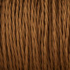 Cloth covered braided 3 core lighting Flex 120V havannah gold