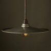 Antiqued Steel Non Fitter Type Flat Light Shade