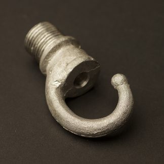 Cast aluminum hook