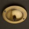 Antique brass Finish 5 Inch solid brass canopy