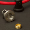 Grub screw cable swag hook component